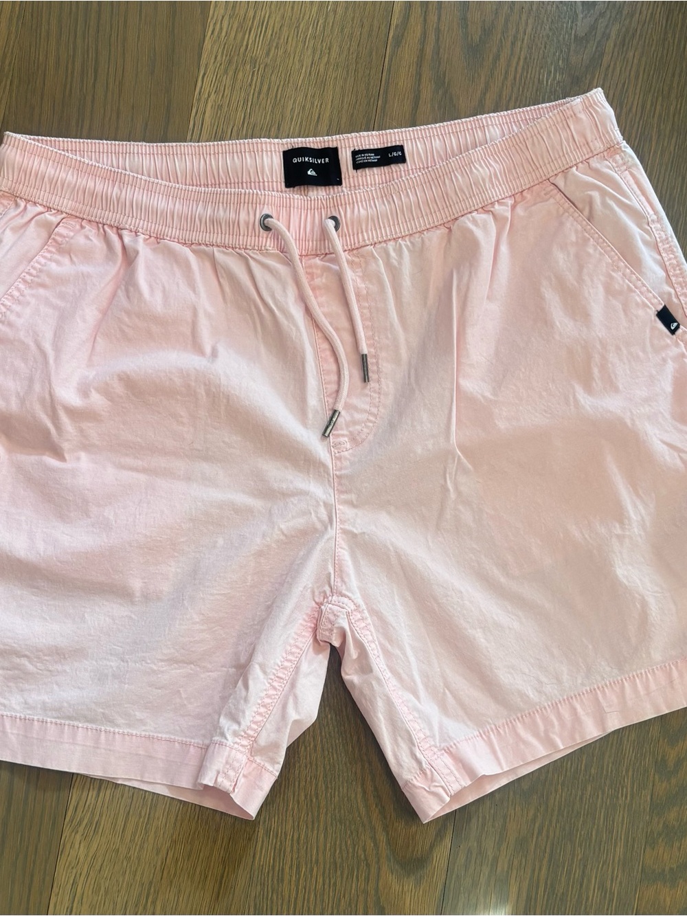 Quiksilver Pastel Pink Large Shorts